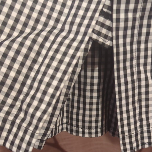 Ralph Lauren Gingham Twill Plaid Twill Double Breasted Rain Coat With Belt - Picture 4 of 13